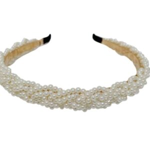 Handcrafted Pearl Headband – M0001